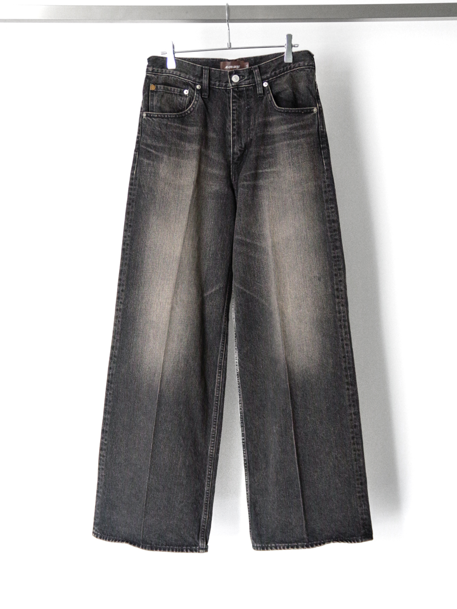 MASU "MB WIDE JEANS" - BLACK