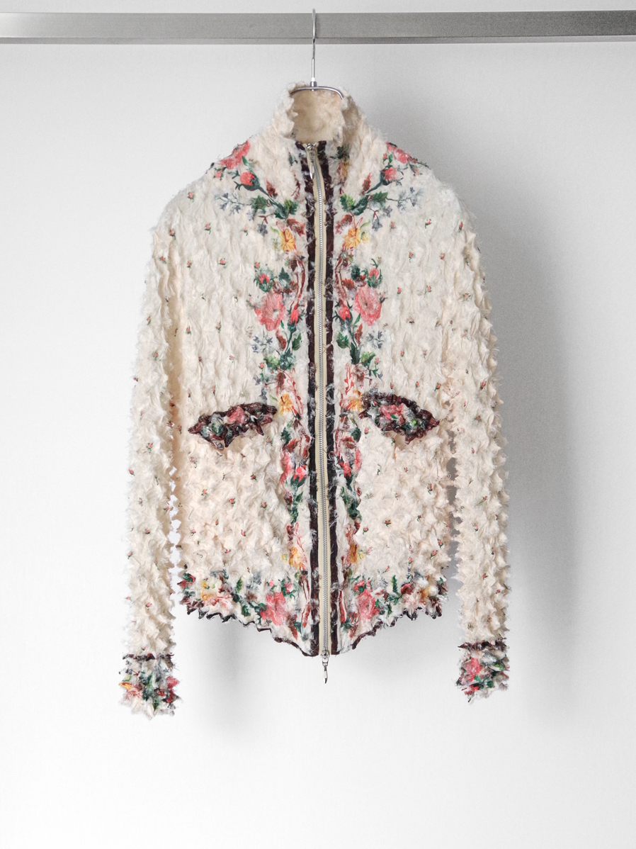 MASU "ROCOCO SPIKY JACKET" - IVORY