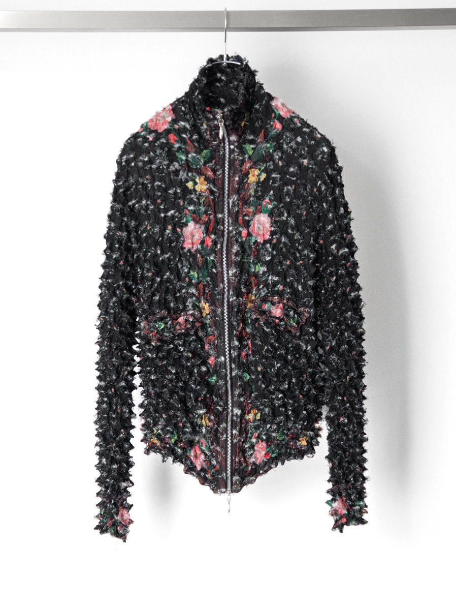 MASU "ROCOCO SPIKY JACKET" - BLACK