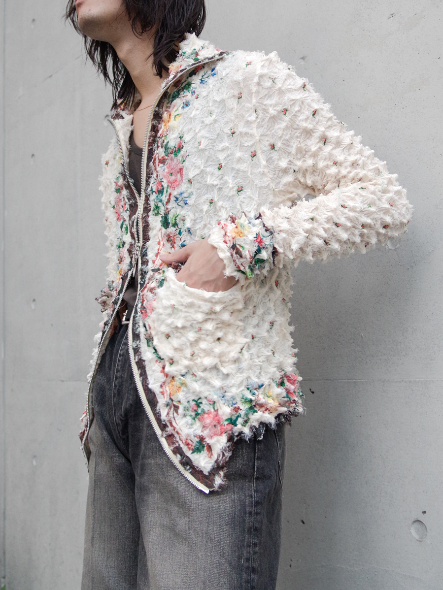 MASU "ROCOCO SPIKY JACKET" - IVORY