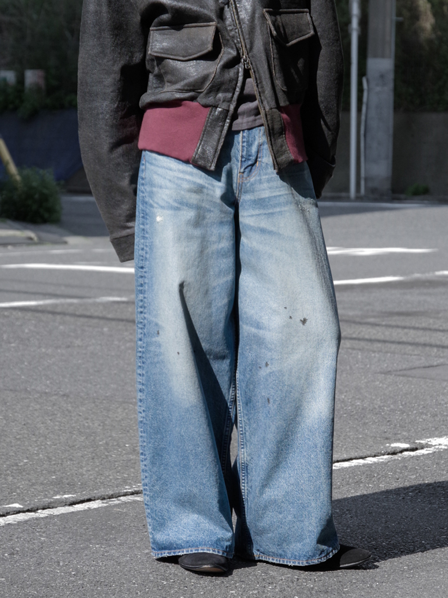 MASU "MB BAGGY JEANS VINTAGE" - INDIGO