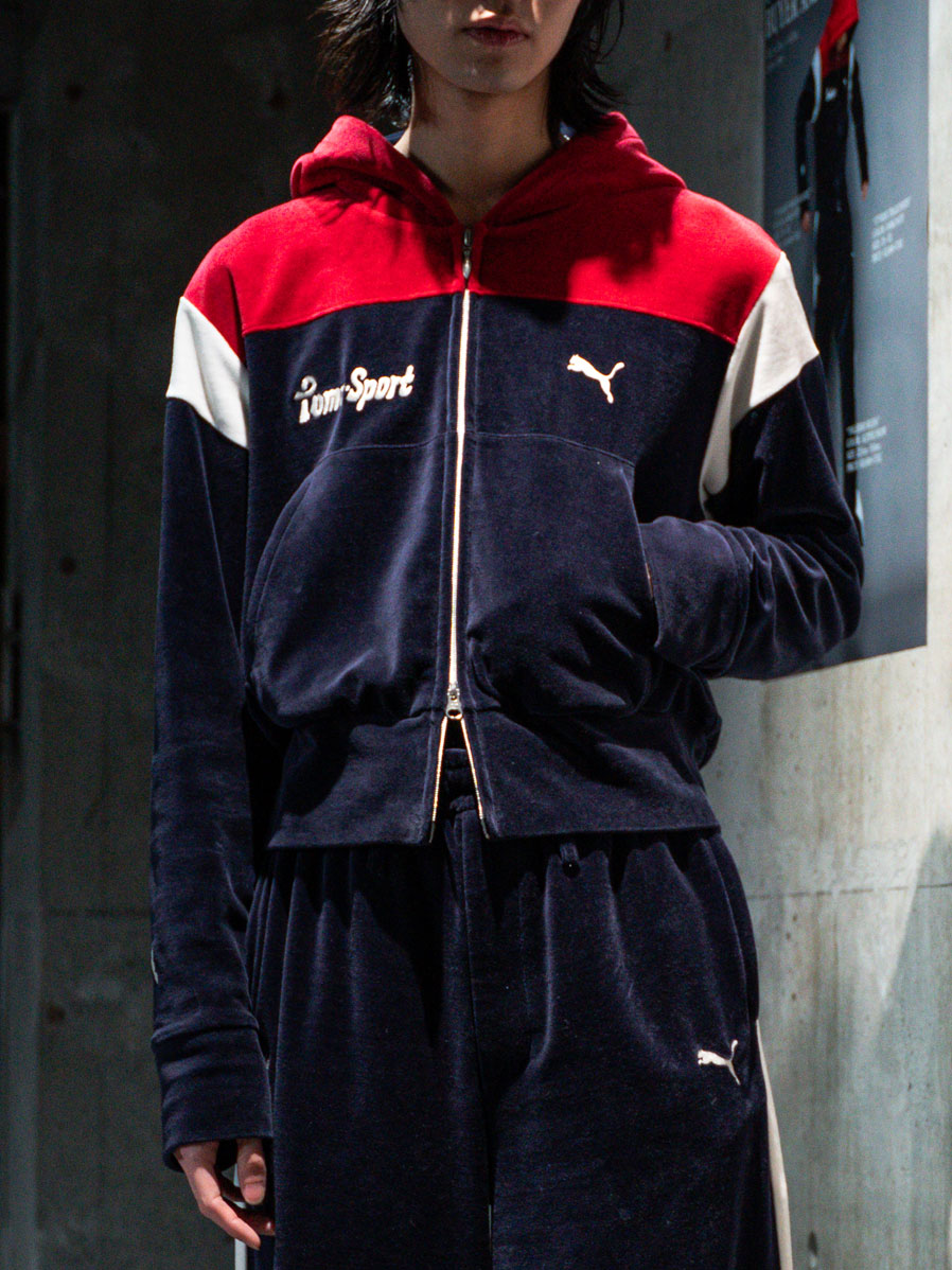 PUMA × MASU "T7 SHORT TRACK HOODIE"