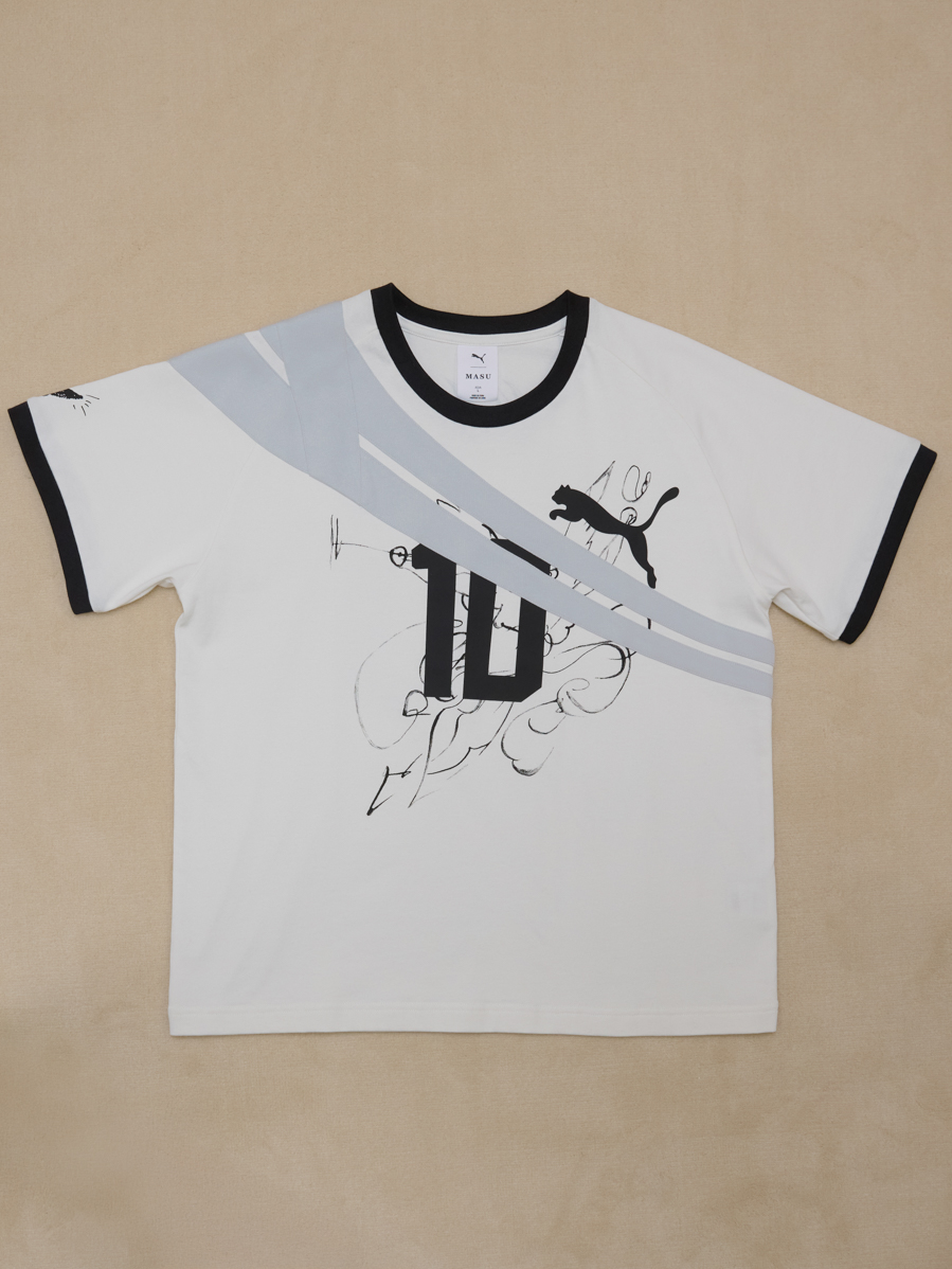 MASU(PUMA) "T7 "HOPE EVER" T-SHIRTS" - WARM WHITE