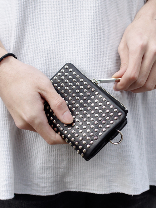 取寄商品 PATRICK STEPHAN 'all-studs' 2 ショートウォレット | www