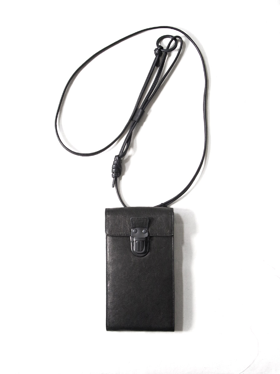 PATRICK STEPHAN "Mobile pochette 'cartable'" 213ABG04 - B.BLACK