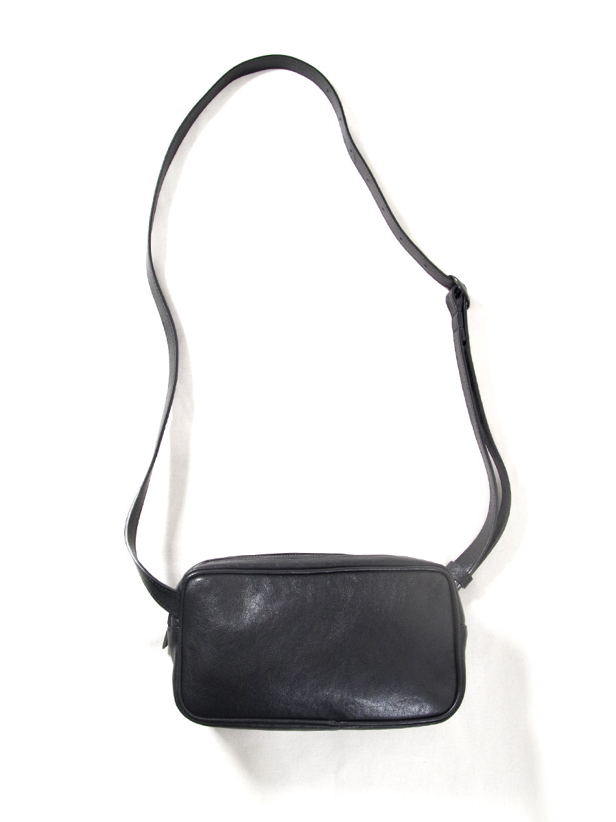 PATRICK STEPHAN (パトリックステファン) "Leather shoulder bag 'double zip'" #203ABG02 ＜サコッシュ  バッグ＞
