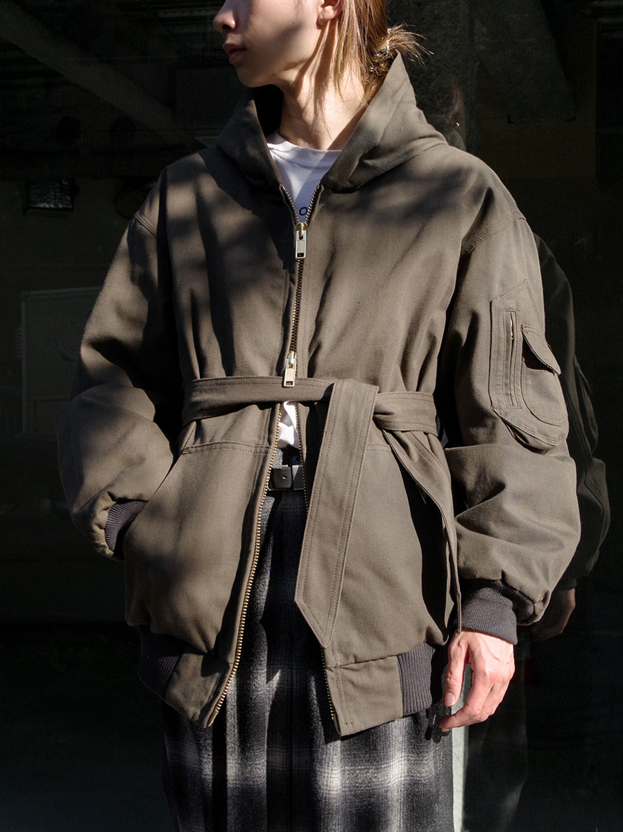 Sasquatchfabrix. "PUFF WORK HOODIE "BIGNESS""