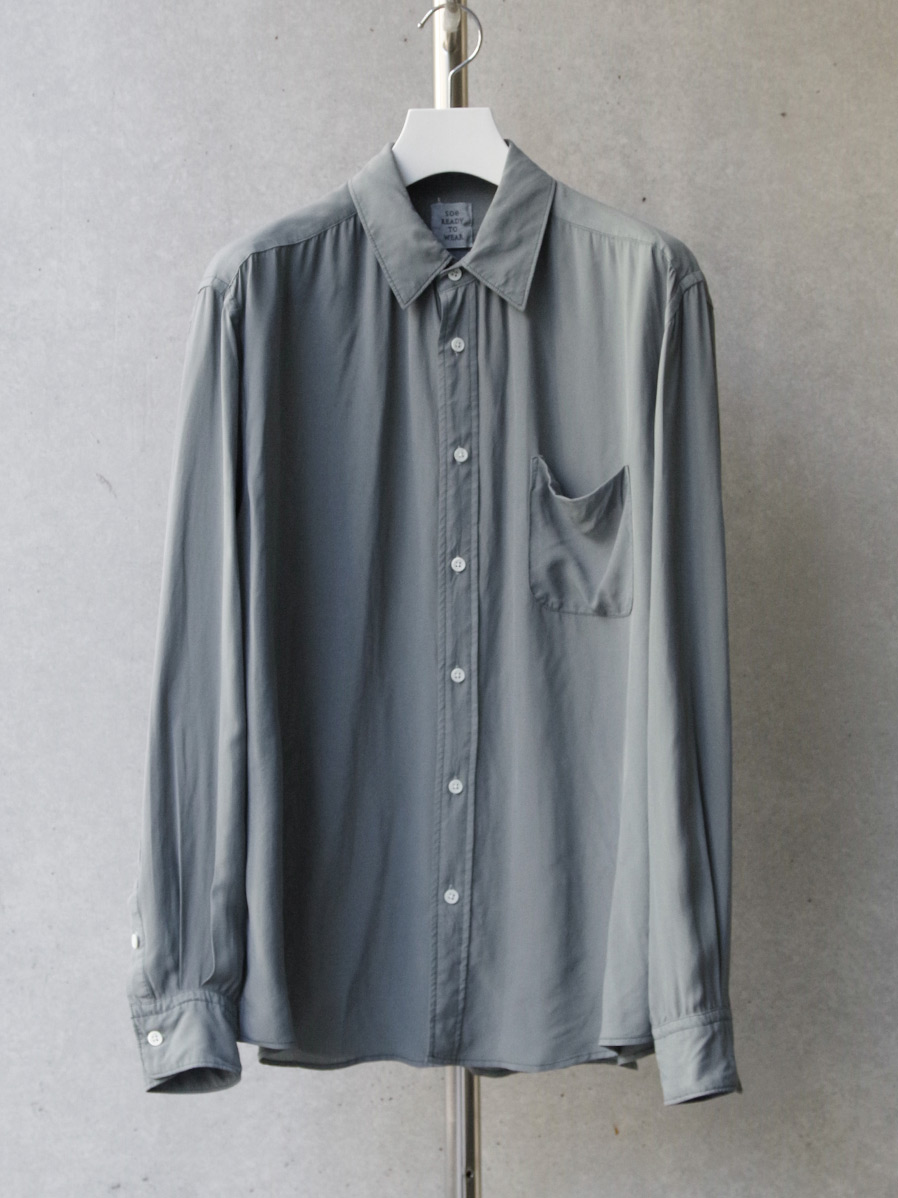 soe "OVERDYED STICHING SHIRTS" - GRAY