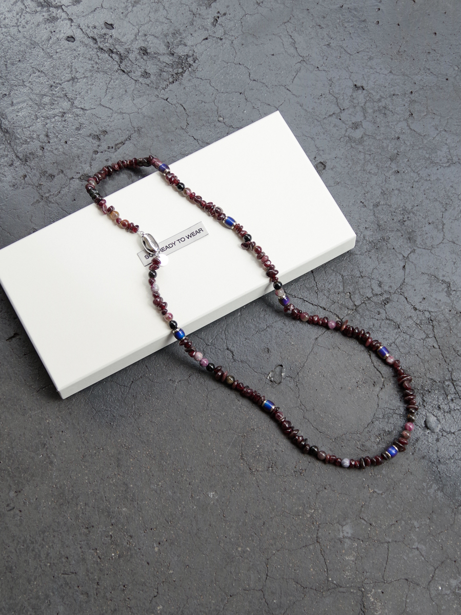 soe "Amulet Long Necklace" - D.PURPLE