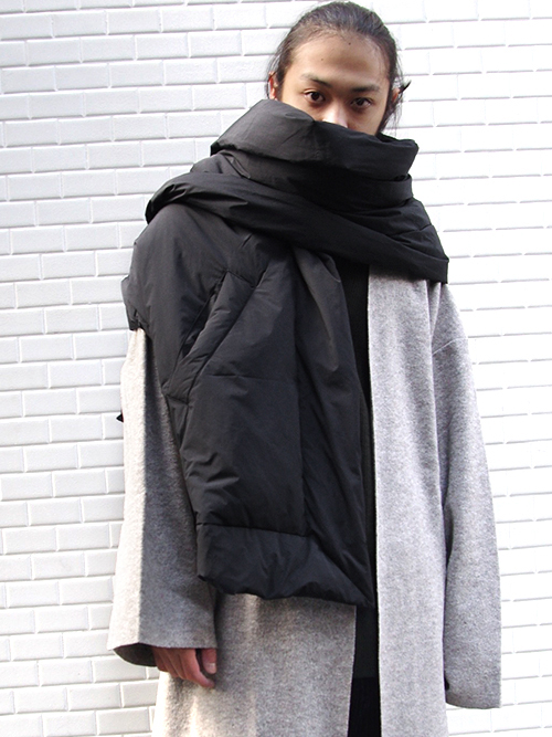 19aw Voaaov ヴォアーブ Big Down Stole ダウンストール マフラー