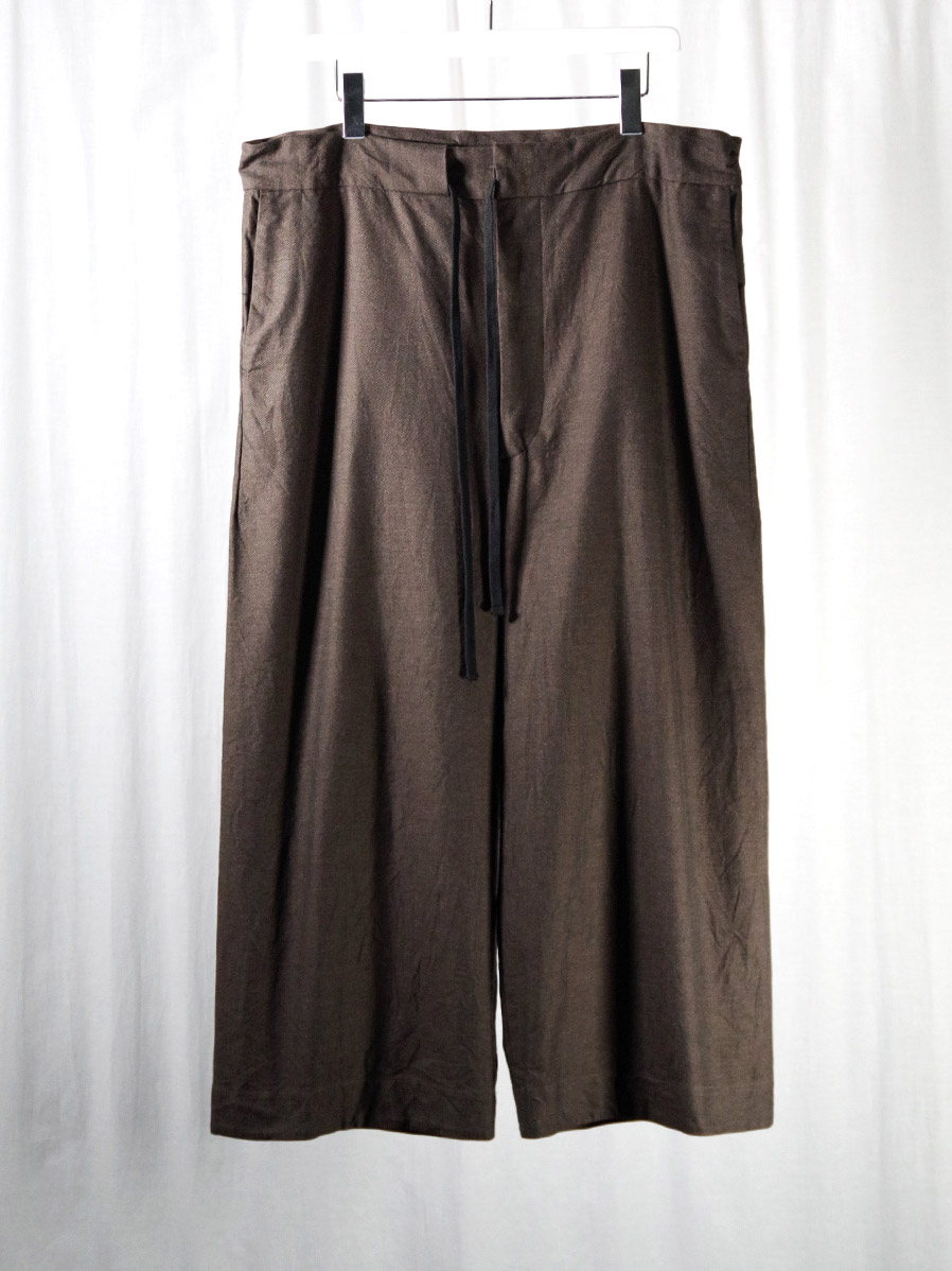 YOKO つつい SAKAMOTO ATELIER BAGGY PANTS BEIGE