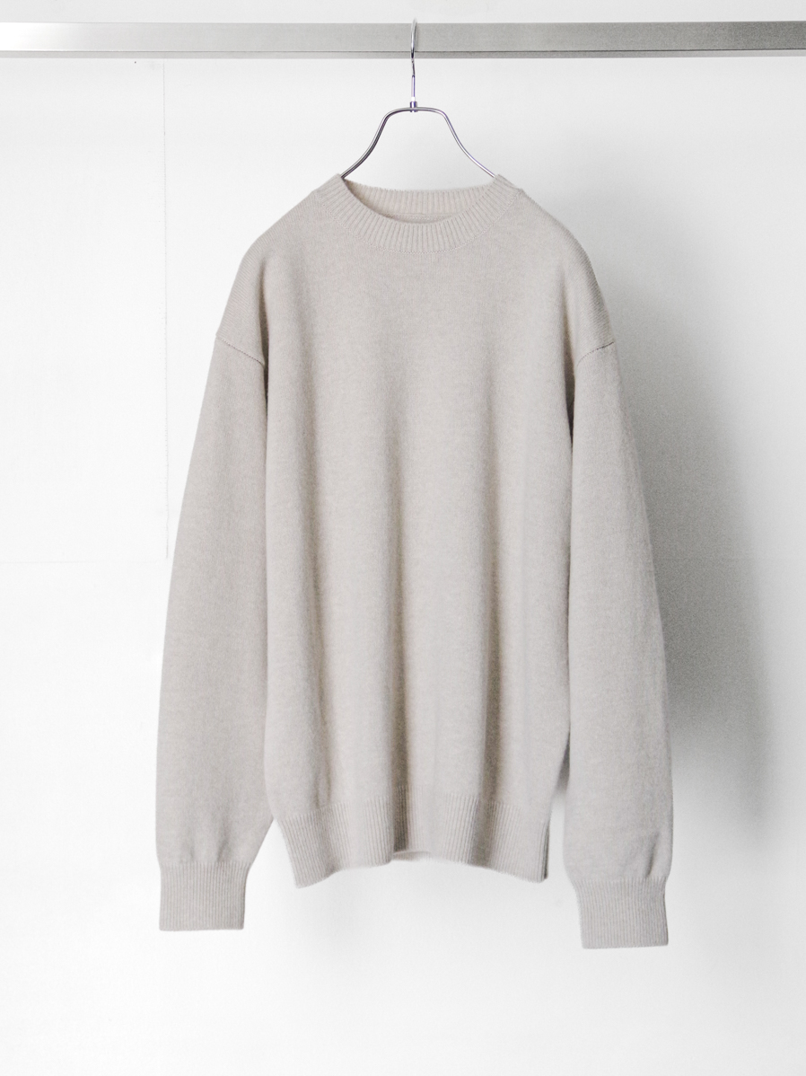 YOKO SAKAMOTO "CREW NECK KNIT" - ECRU