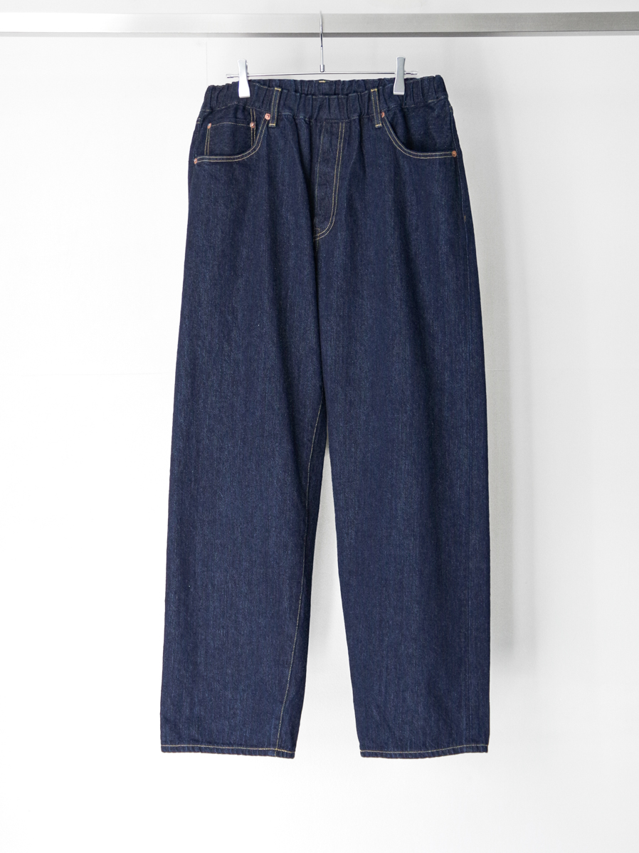 YOKO SAKAMOTO "5POCKET EASY PANTS" - INDIGO