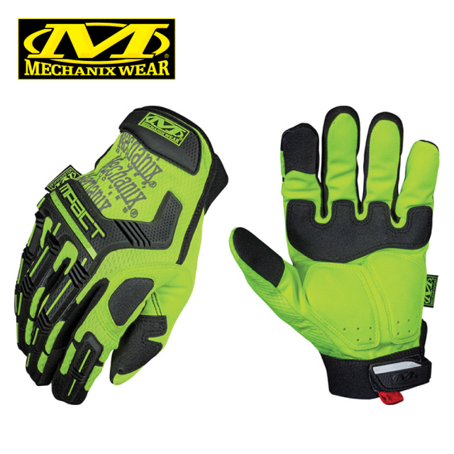 hi vis mechanix gloves