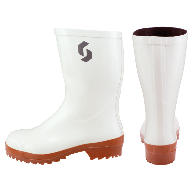 ★さわになります★　シバタ工業 NB070 安全長靴 黒 26.0 NB060・NB070 安全スーパークリーン長A