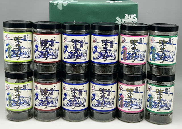 【彩−１２】バラエティー海苔ギフト12本詰「内祝い・手土産・ご挨拶」などご贈答に