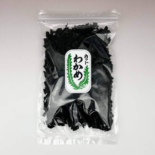 三陸産カットわかめ100g　肉厚・Ｌサイズ