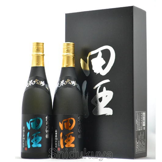 ≪数量限定≫青森県　西田酒造店　田酒【でんしゅ】純米大吟醸「山田穂・渡船2号」セット　７２０ｍｌ×２本