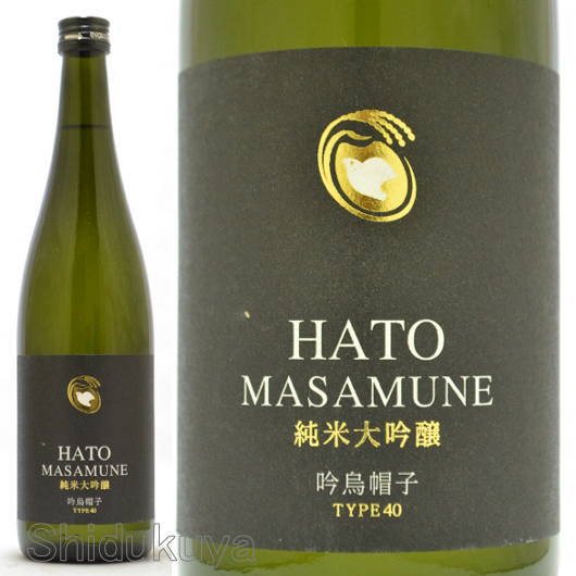 ≪数量限定≫贅沢な４０％磨き！青森県十和田市　鳩正宗【はとまさむね】吟烏帽子　純米大吟醸　７２０ｍｌ