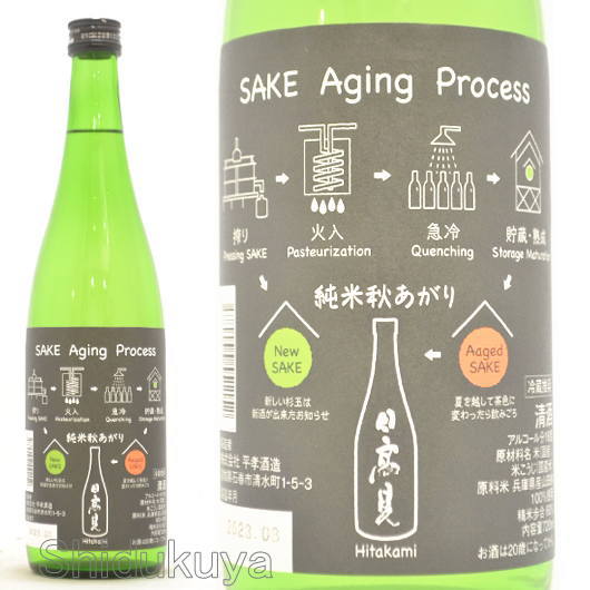 ≪数量限定≫日高見の秋酒！宮城県石巻市　平孝酒造　日高見【ひたかみ】純米　秋あがり　７２０ｍｌ