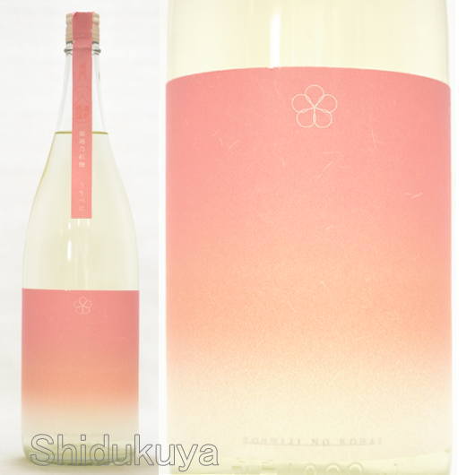 ≪数量限定≫甘口仕上げ！新潟県上越市　頚城酒造　越路乃紅梅　うすべに　無濾過生原酒　１８００ｍｌ