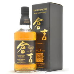 ≪数量限定≫鳥取県倉吉市　松井酒造　マツイピュアモルトウイスキー　倉吉１８年　７００ｍｌ