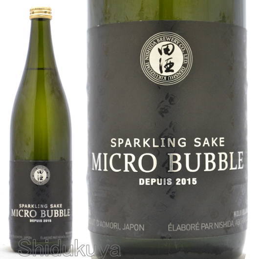 西田酒造店【田酒】マイクロバブル,発泡清酒720mlの取扱販売店：酒の志筑屋