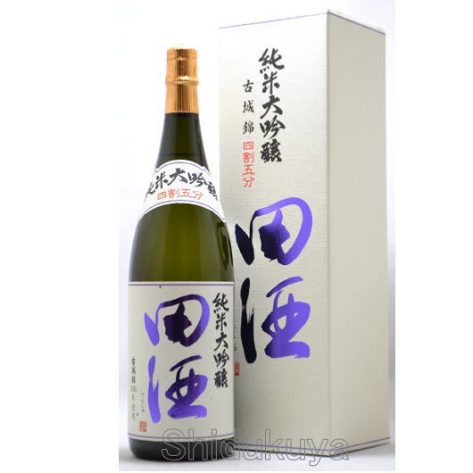 西田酒造店【田酒】純米大吟醸四割五分,古城錦1800mlを定価販売  