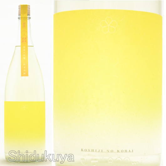 日本酒【越路乃紅梅】かすみ酒生原酒,1800mlの取扱販売店：酒の志筑屋