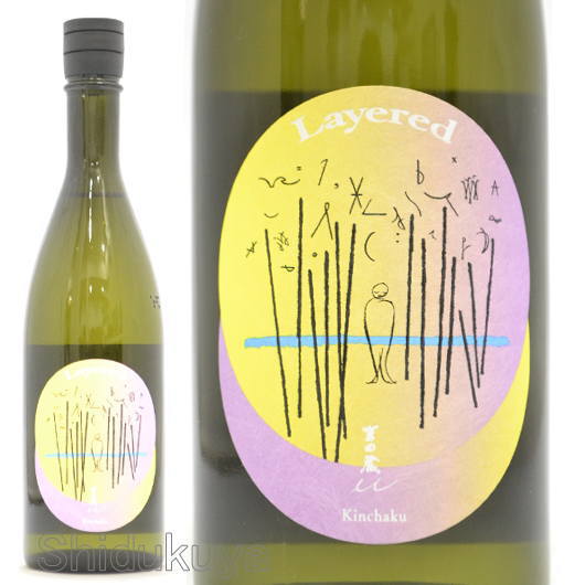 日本酒【吉田蔵u】レイヤード,巾着,720mlの通販：酒の志筑屋/吉田酒造