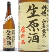 ≪数量限定≫重厚な旨みとハードなキレ！秋田県大仙市　秋田清酒　刈穂【かりほ】山廃純米生原酒　番外品＋２４　１８００ｍｌ