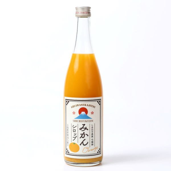 北のさくら　七福神　ノンアルコールシロップ　みかん　７１０ｍｌ