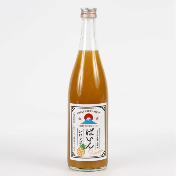 北のさくら　七福神　ノンアルコールシロップ　ぱいん　７１０ｍｌ