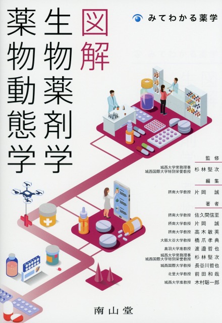 図解　生物薬剤学・薬物動態学