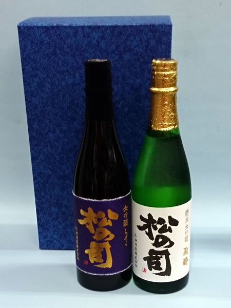 松の司 大吟醸 しずくと陶酔