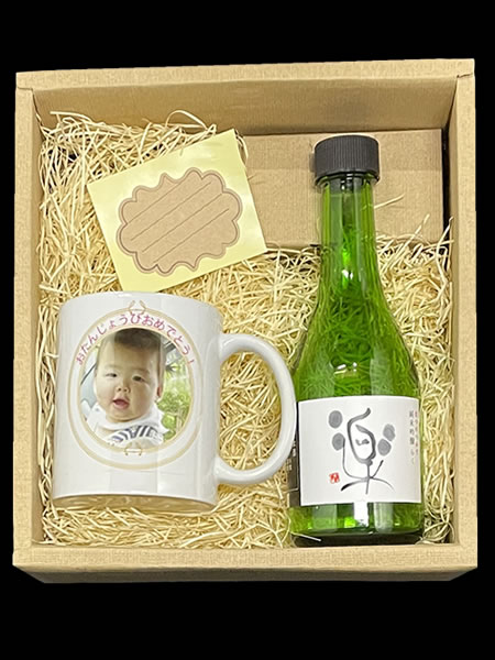 オリジナルマグカップ1個と松の司楽300mlのセット