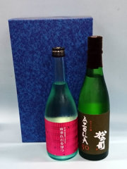 松の司ＡＺＯＬＬＡ50と萩乃露　雨垂れ石を穿つ 特別純米　十水仕込み 生