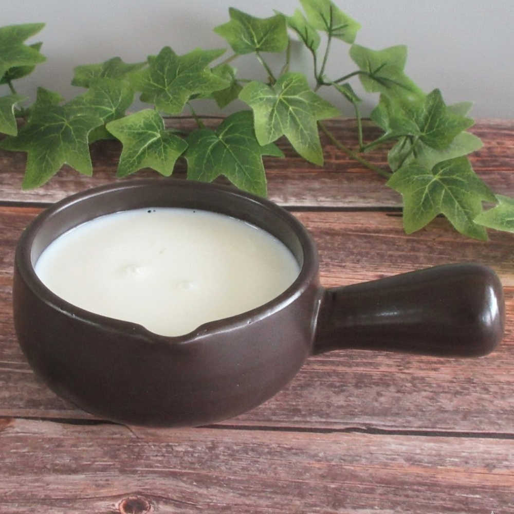 ミルクパン 陶器 小さいお鍋 耐熱食器 アヒージョ鍋 グラタン皿 直火ok オーブン対応 電子レンジ対応 直火対応 グリル対応 四季彩陶器 業務用 日本製 万古焼 ブラックセラム