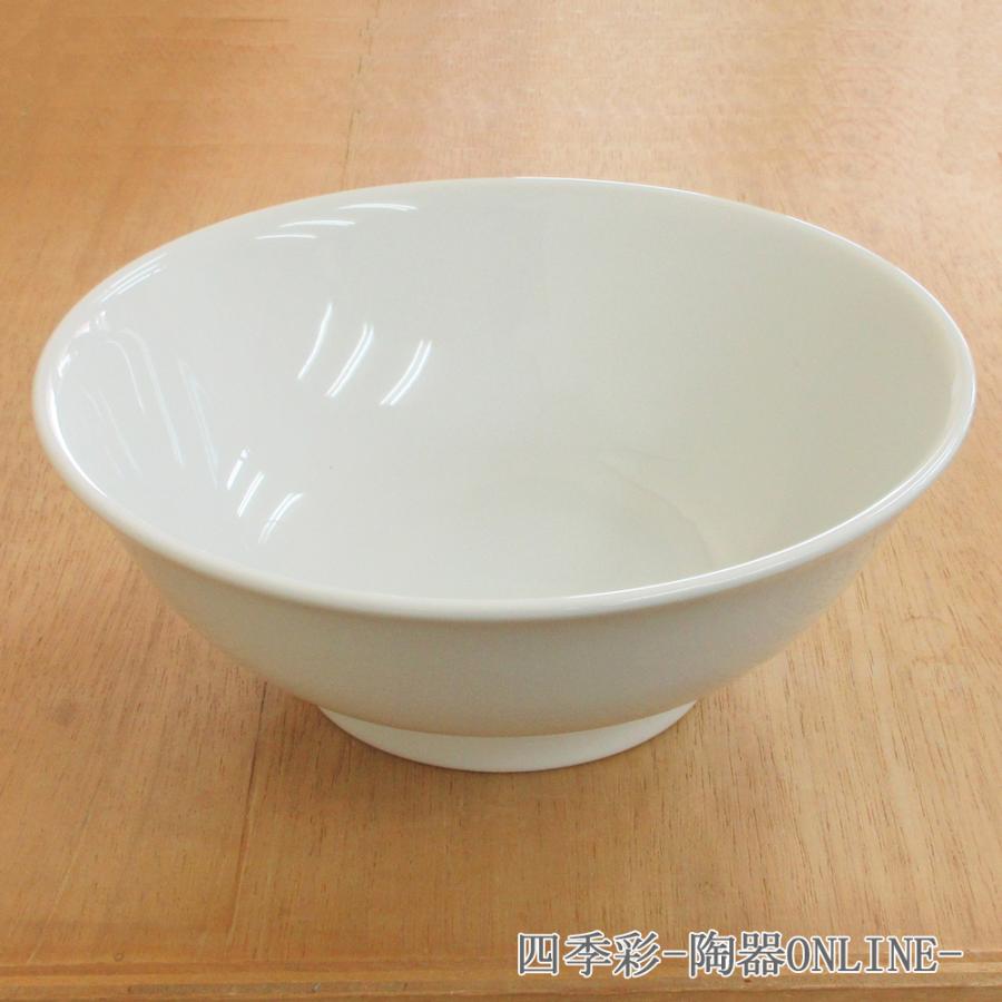 丼 ラーメン丼 23cm 1850ml 町中華 陶器 白 中華食器 四季彩陶器 美濃焼 業務用 白中華 12-49-13