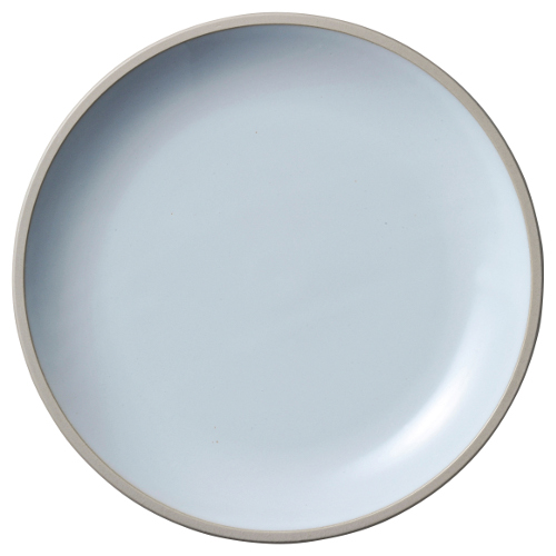 パスタ皿 カレー皿 ディナープレート おしゃれ 23cm 白 四季彩陶器 美濃焼 業務用 ルスト マイルドホワイト 10513004