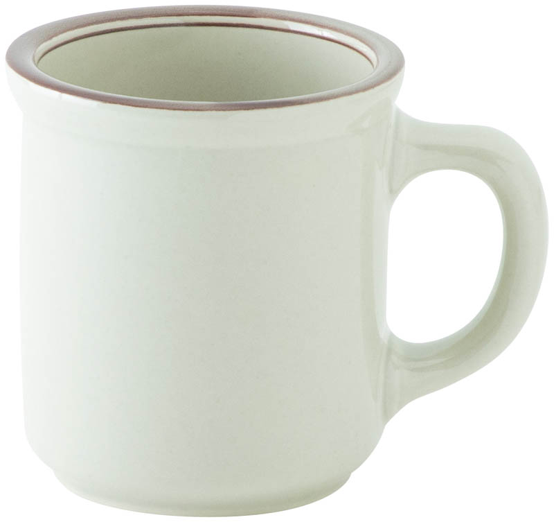 マグカップ おしゃれ 陶器 かわいい 340ml 四季彩陶器 美濃焼 業務用 ギャラクシー スモーキーブラウン 11146050