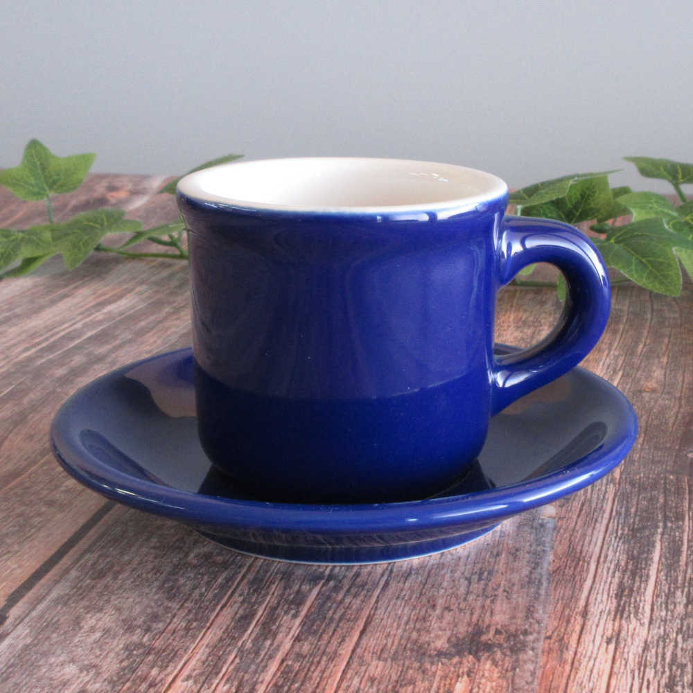 光洋陶器 カントリーサイド コーヒーカップソーサー おしゃれ カップアンドソーサー 陶器 カフェ風 四季彩陶器 洋食器 業務用食器 サファイア 11186052 11186056