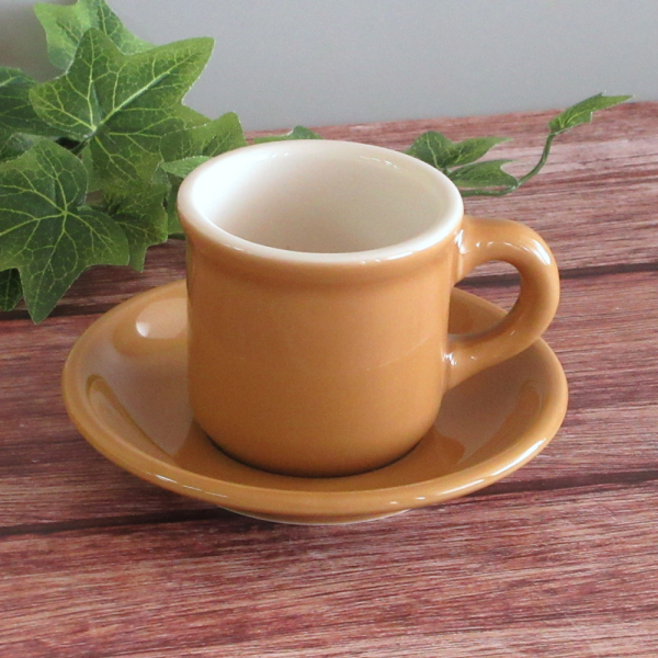 コーヒーカップソーサー おしゃれ カップアンドソーサー 陶器 カフェ風 四季彩陶器 洋食器 業務用食器 カントリーサイド アンバー 11160052-11160056