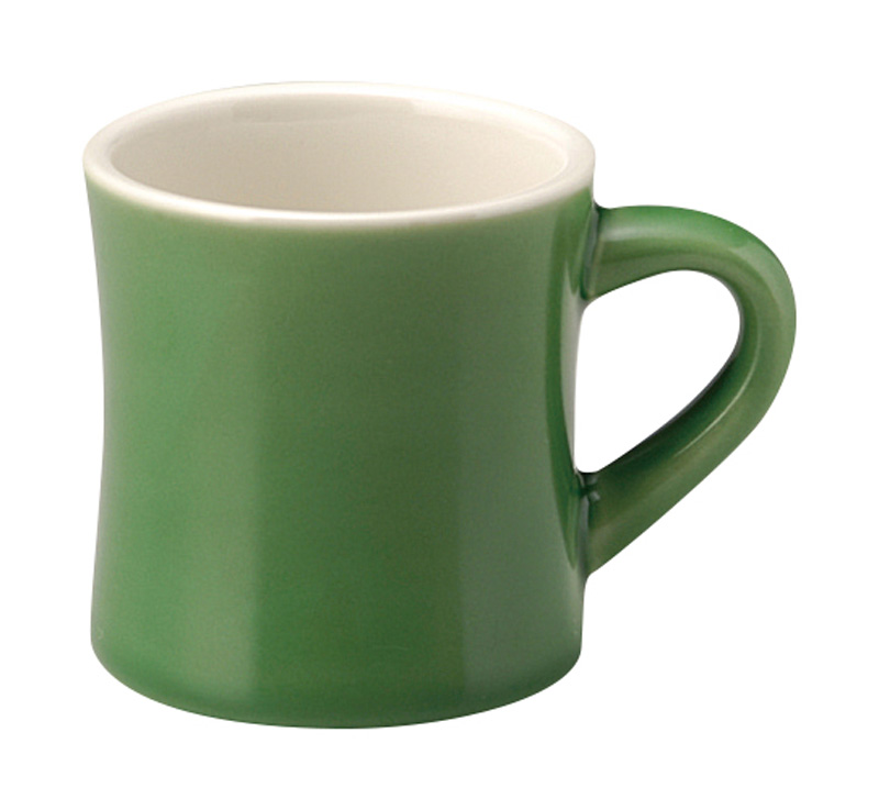 マグカップ 陶器 340ml おしゃれ かわいい ダイナー  四季彩陶器 美濃焼 業務用 カントリーサイド ジェイド 11370051