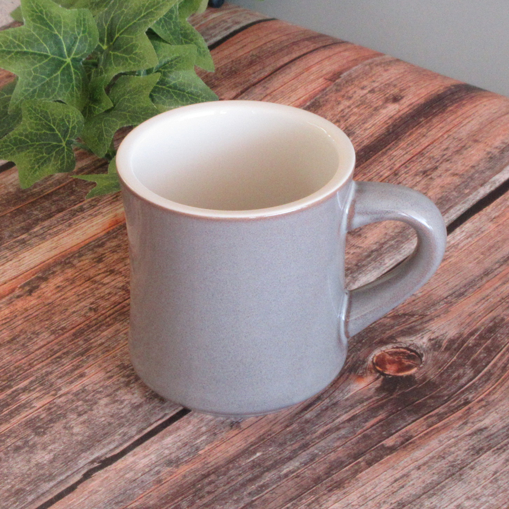 光洋陶器 カントリーサイド マグカップ 陶器 340ml おしゃれ かわいい ダイナー  四季彩陶器 美濃焼 業務用 ストームグレー 11373051