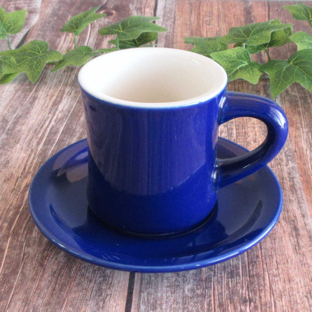 光洋陶器 カントリーサイド コーヒーカップソーサー おしゃれ 大きめ アメリカン カップアンドソーサー ダイナー 四季彩陶器 洋食器 業務用食器 サファイア 11386052-16186055