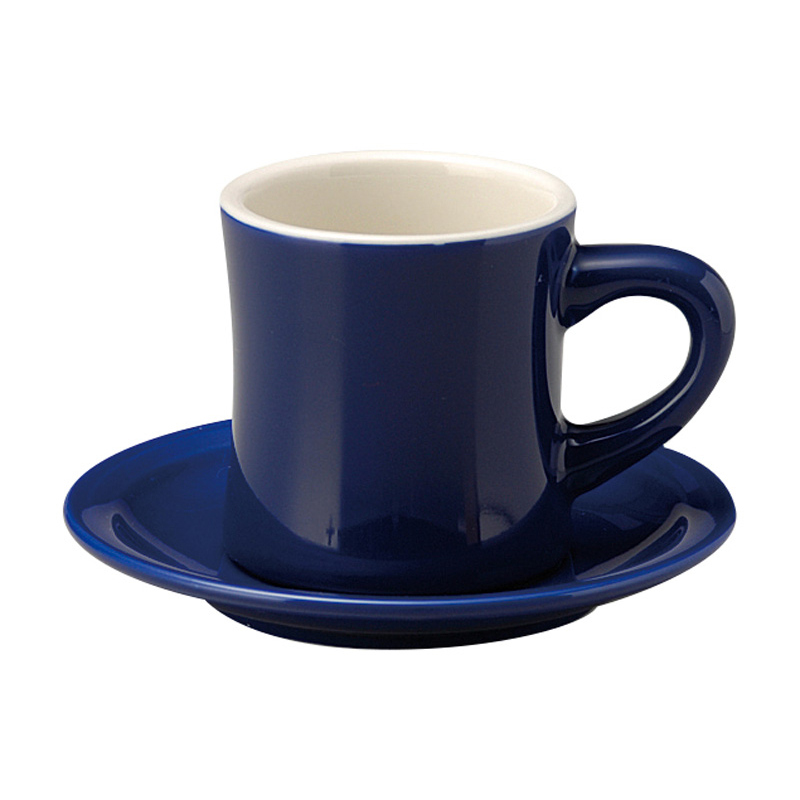 コーヒーカップソーサー おしゃれ 大きめ アメリカン カップアンドソーサー ダイナー 四季彩陶器 洋食器 業務用食器 カントリーサイド サファイア 11386052-16186055