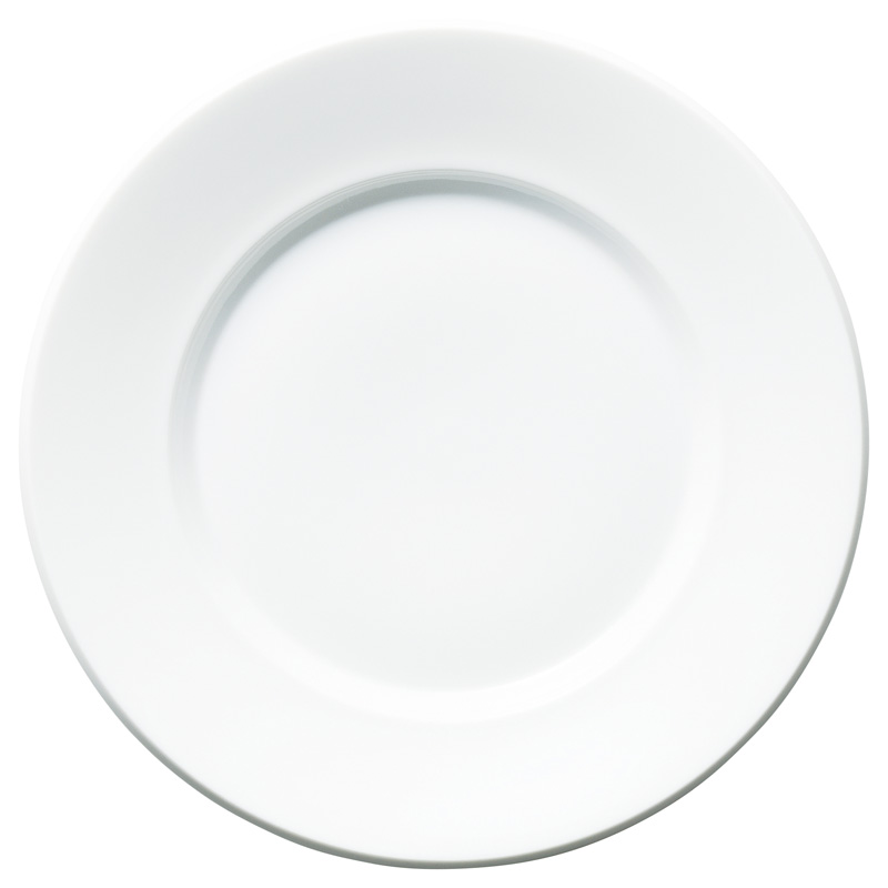 皿 おしゃれ 大皿 26cm ワンプレート皿 ディナープレート メイン料理 洋食器 白い食器 四季彩陶器 美濃焼 業務用 スパダ ピュアホワイト 11600003