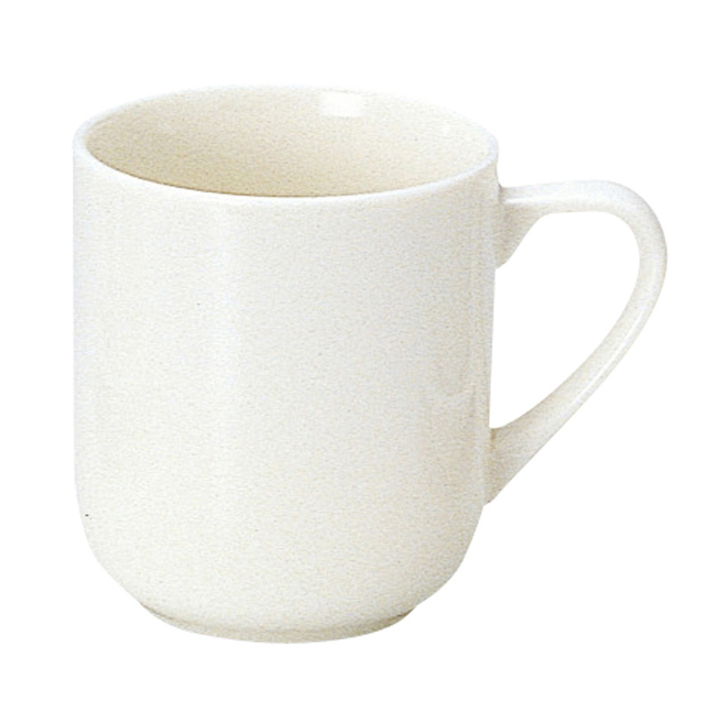 マグカップ 白 陶器 おしゃれ かわいい 280ml 白い食器 四季彩陶器 美濃焼 業務用 ボーンセラム 12120050