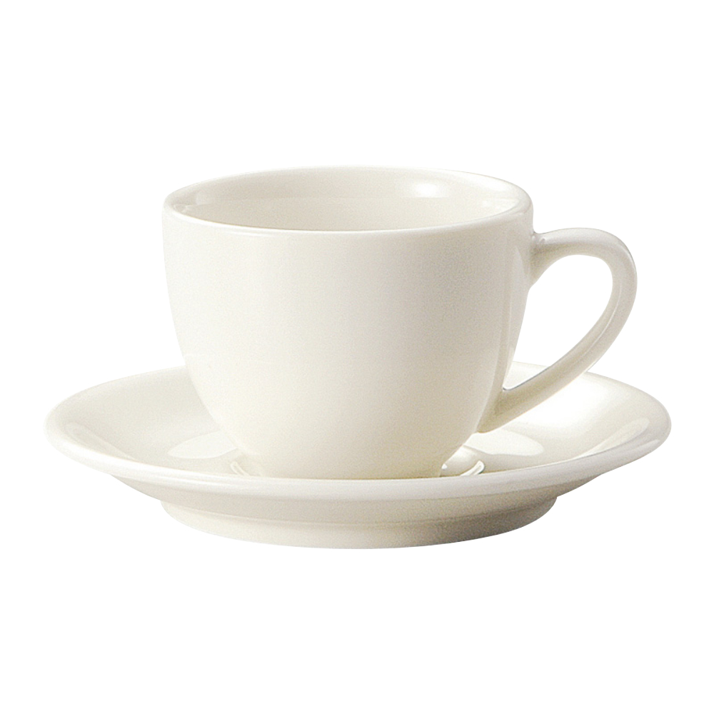 コーヒーカップソーサー おしゃれ 陶器 カップアンドソーサー 四季彩陶器 美濃焼 業務用 ボーンセラム M型コーヒーカップ 12120152 12120055